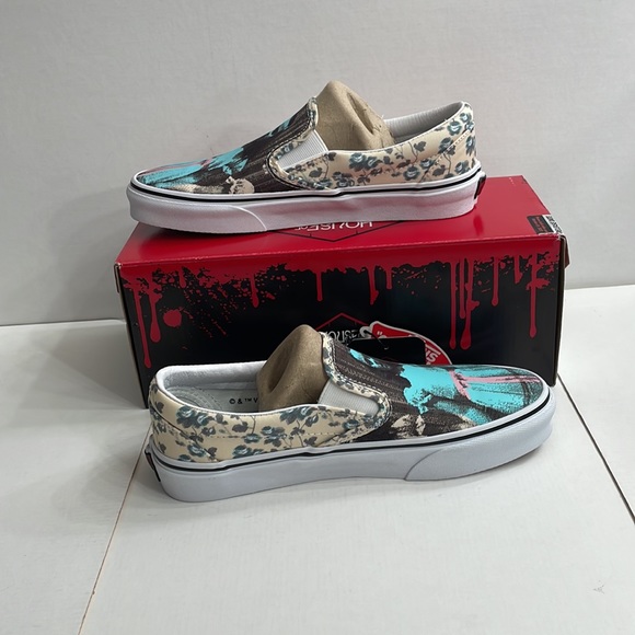Vans Classic slip on House of Terror The Shinning collection women’s size 5.5 - Picture 2 of 11